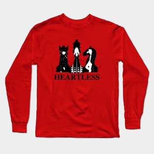 Heartless Chess Pieces Long Sleeve T-Shirt